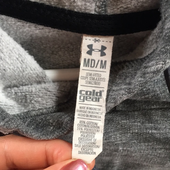 •Grey Under Armour Storm Hoodie• - Picture 5 of 5